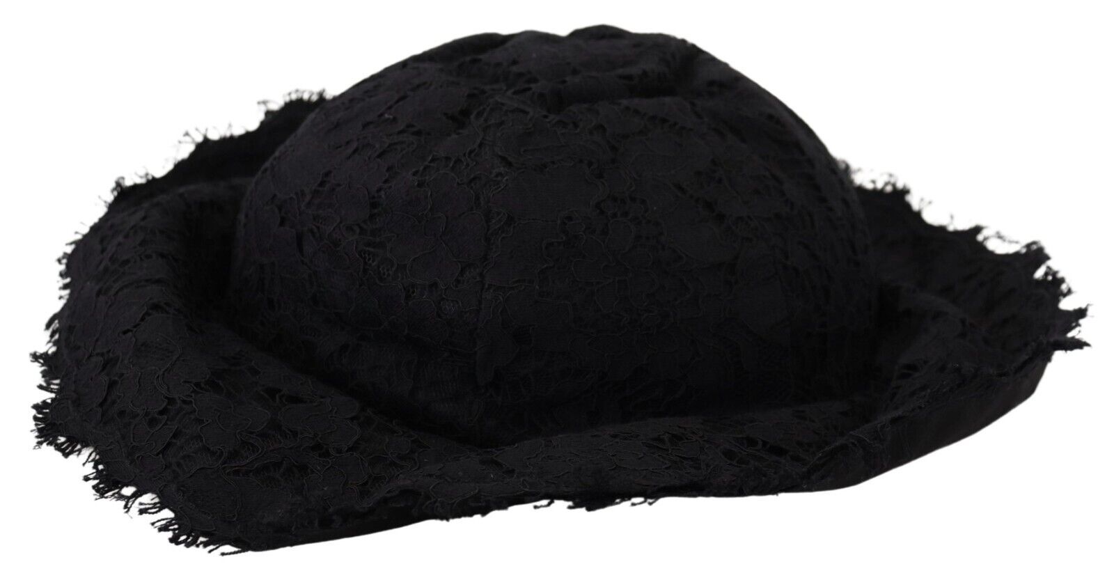 Dolce &amp; Gabbana Eleganter sonnentauglicher schwarzer Designerhut