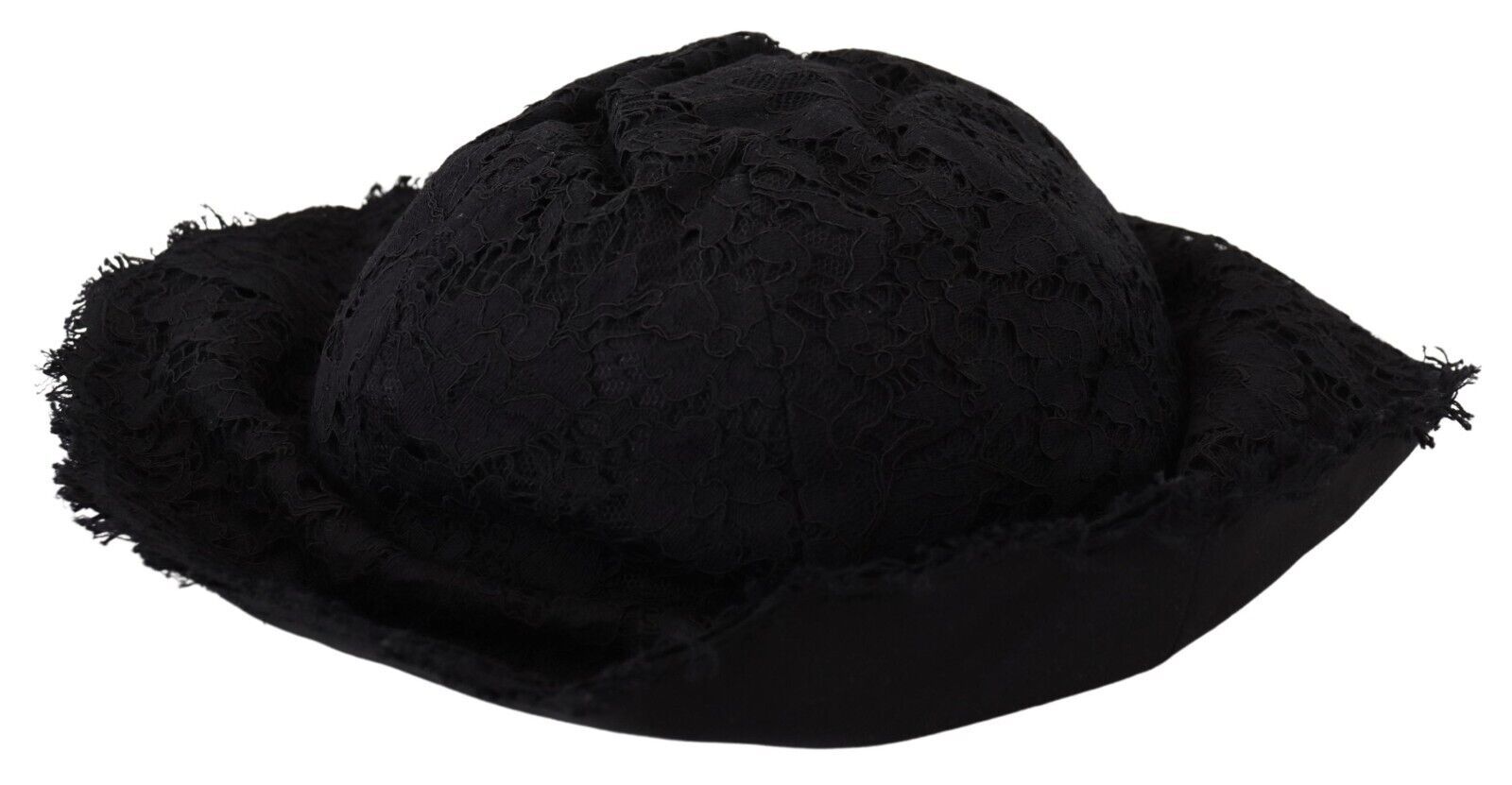 Dolce &amp; Gabbana Eleganter sonnentauglicher schwarzer Designerhut