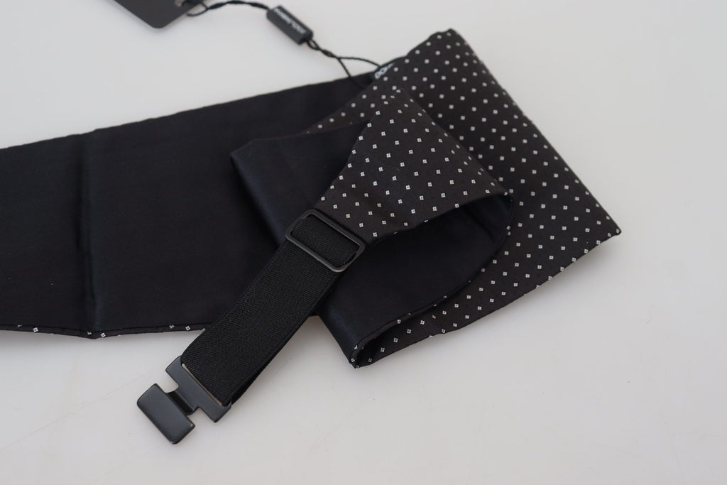 Dolce &amp; Gabbana Eleganter gepunkteter Kummerbund aus Seide