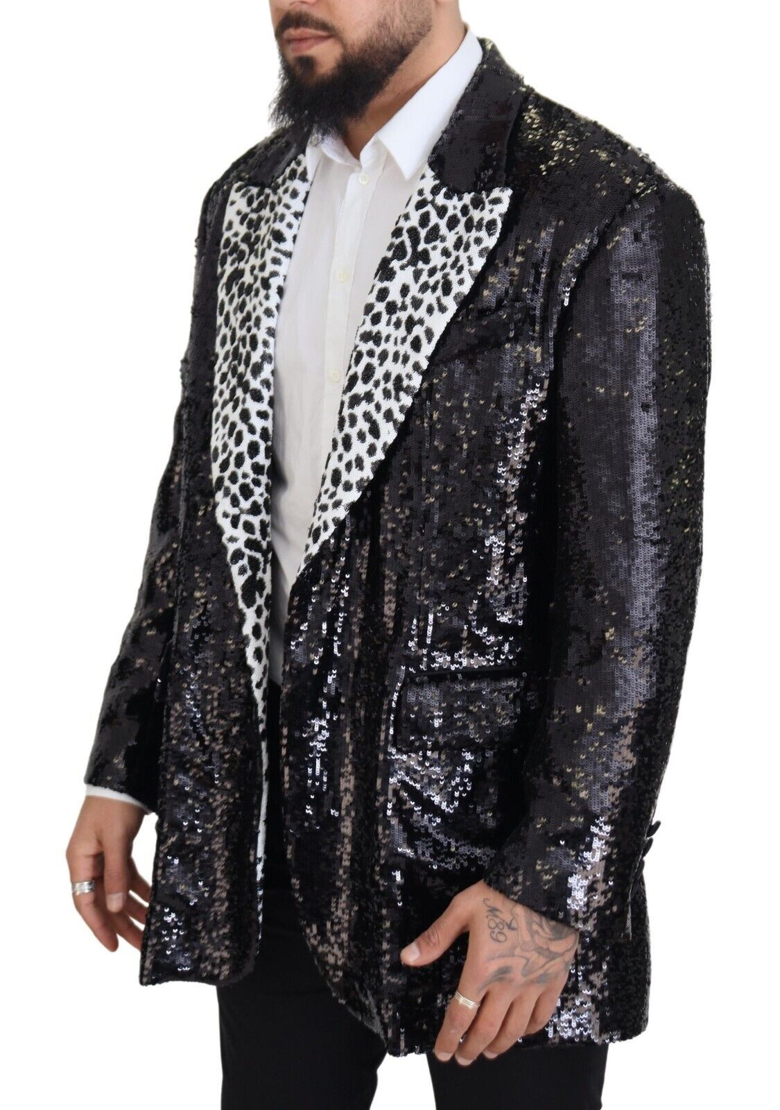 Dolce &amp; Gabbana Eleganter schwarzer einreihiger Blazer