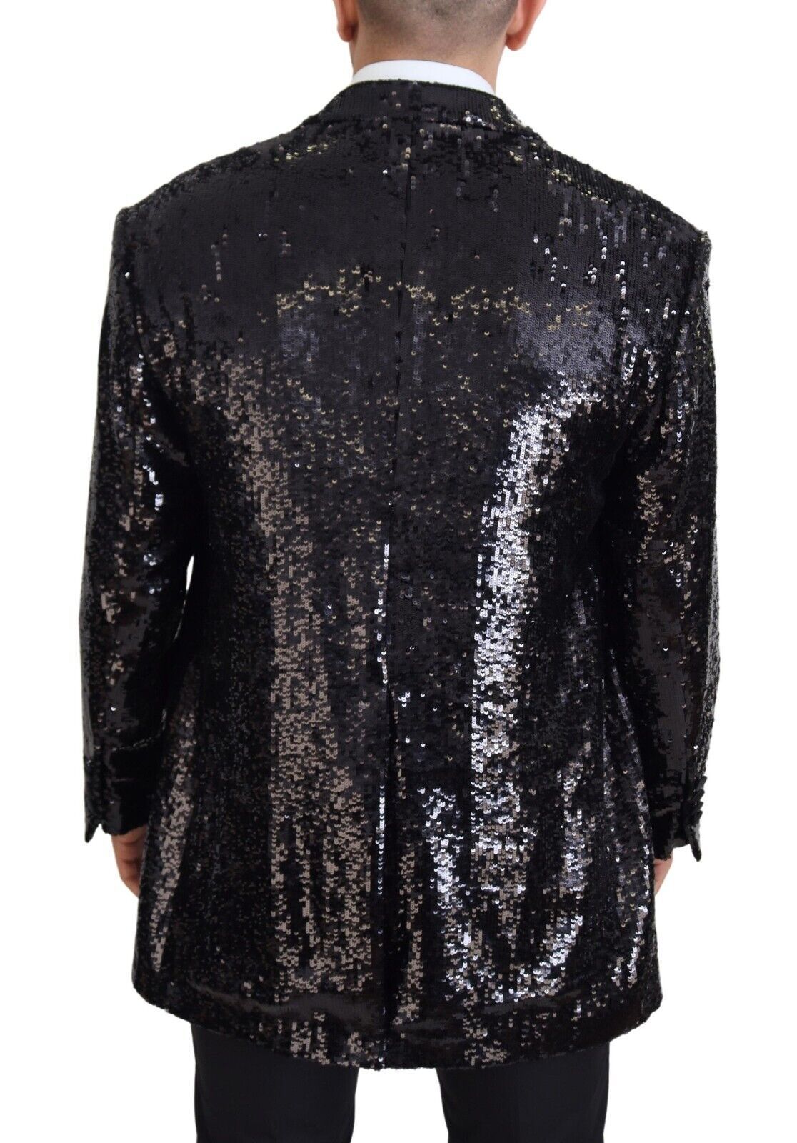 Dolce &amp; Gabbana Eleganter schwarzer einreihiger Blazer