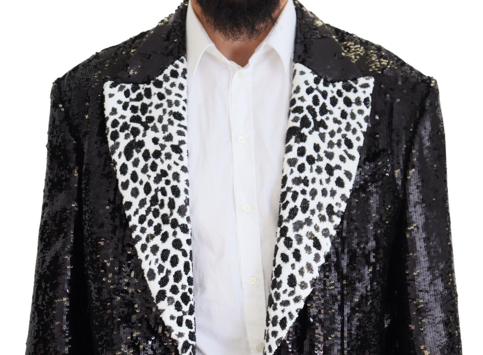 Dolce &amp; Gabbana Eleganter schwarzer einreihiger Blazer