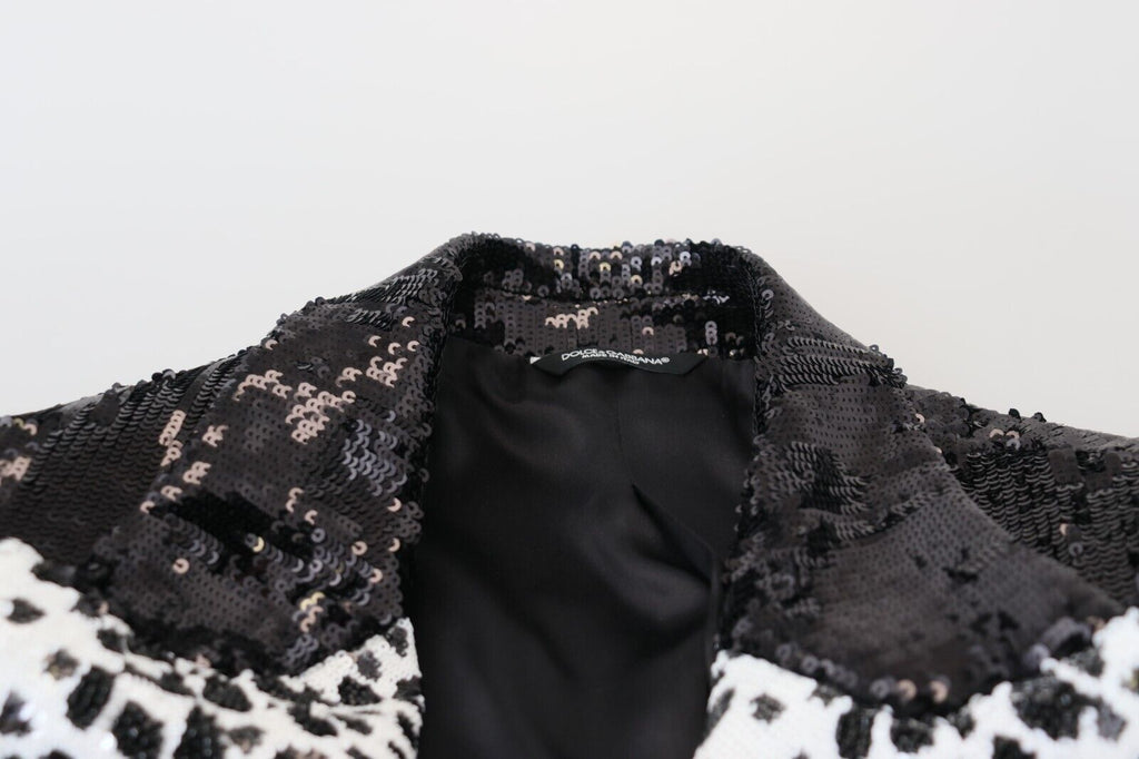 Dolce &amp; Gabbana Eleganter schwarzer einreihiger Blazer