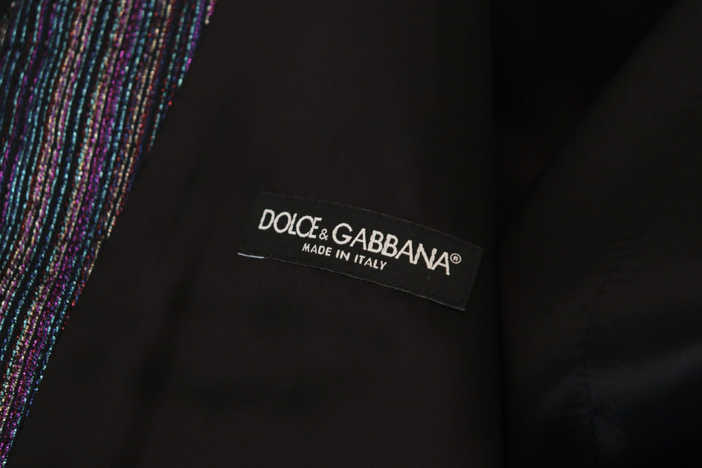 Dolce &amp; Gabbana Mehrfarbige Weste für formelle Anlässe, Luxusmischung