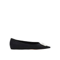 Amina Muaddi Camellia Ballerina Flats