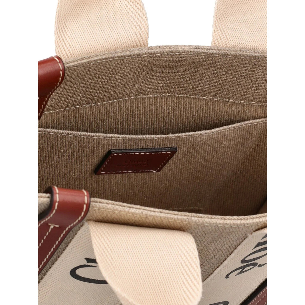 Chloe' Woody Small Tote Bag - WOMEN BAGS - CHLOE' - Tluxy New