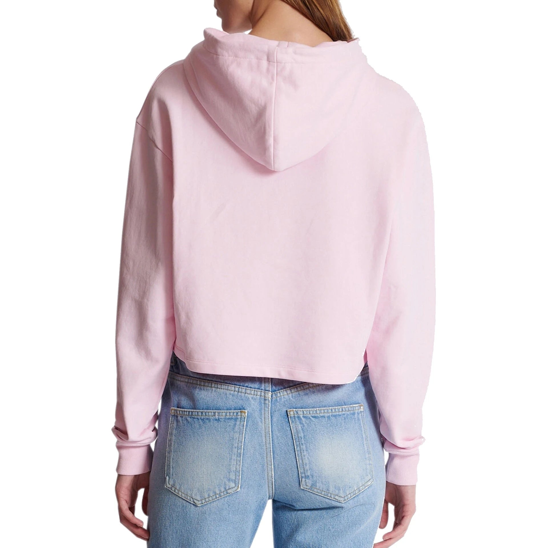 Balmain Flocked Paris Sweatshirt