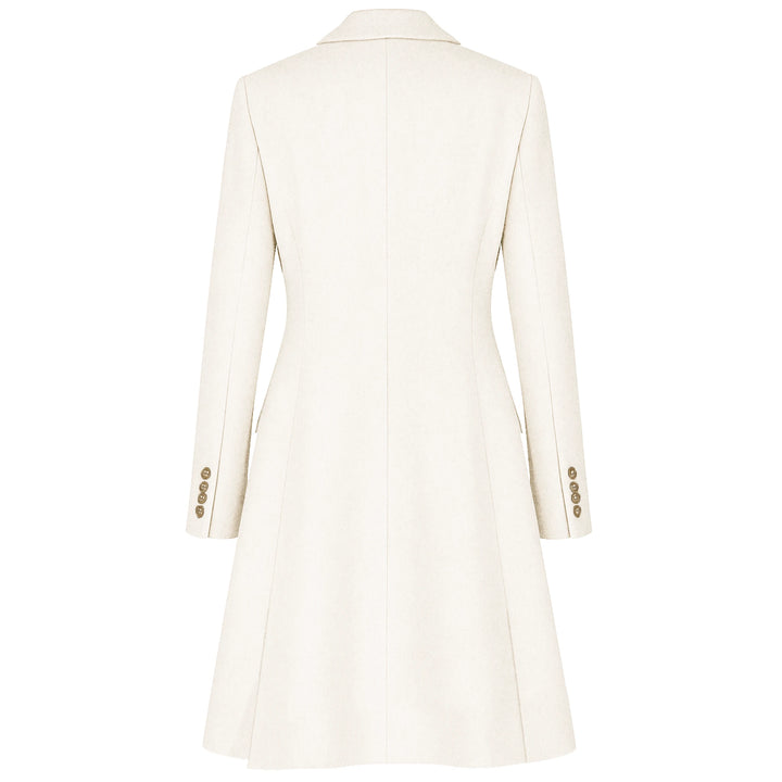 Loro Piana Fabric Coats White Woman