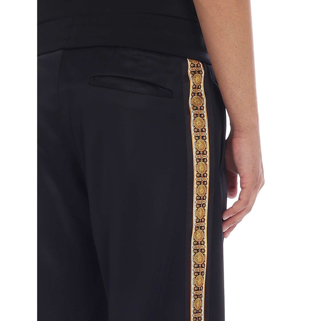 Versace Logo Print Pants