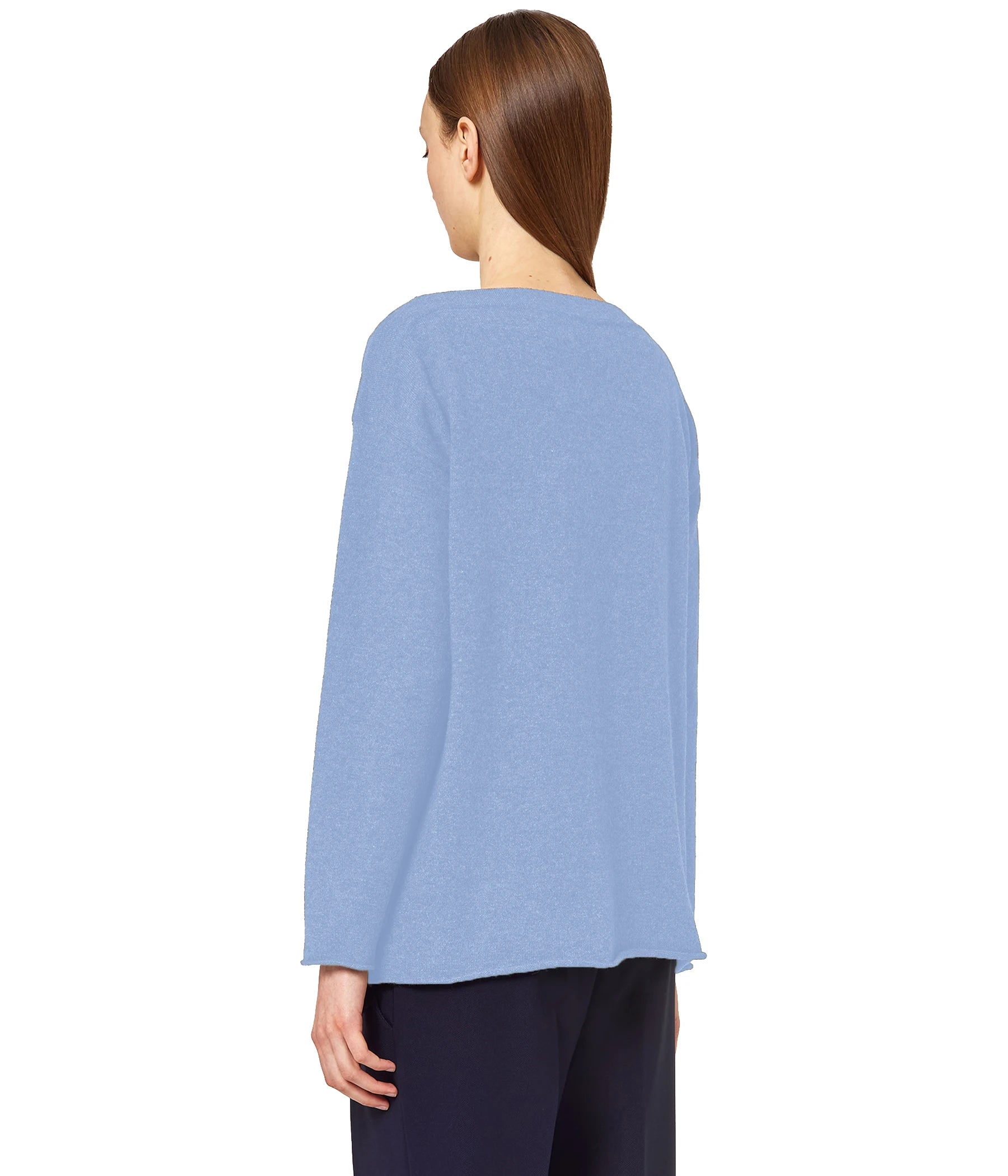 Alpha Studio Sweaters Light Blue Woman
