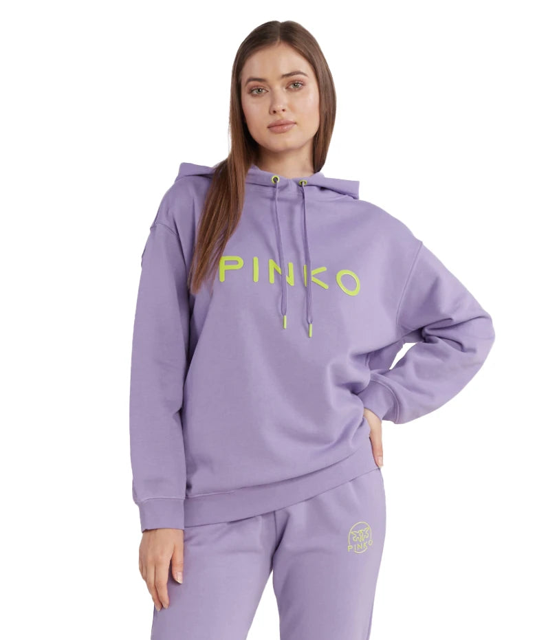 Pinko Sweatshirts Lilac Woman