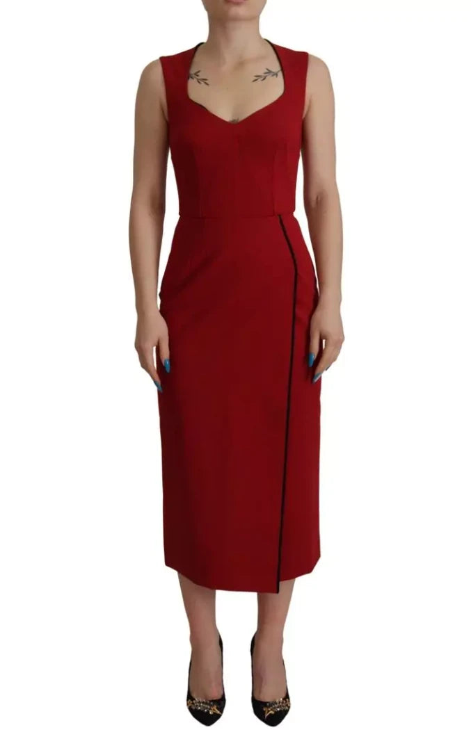 Dolce & Gabbana Dress Red Woman