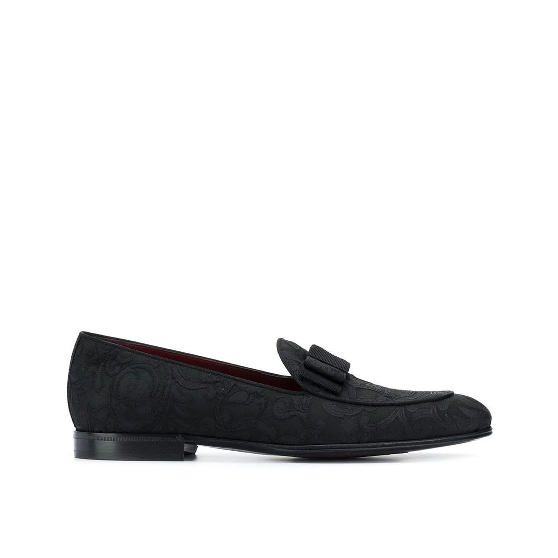 Dolce & Gabbana Baroque Jacquard Loafers - MEN SHOES - DOLCE & GABBANA - Tluxy New
