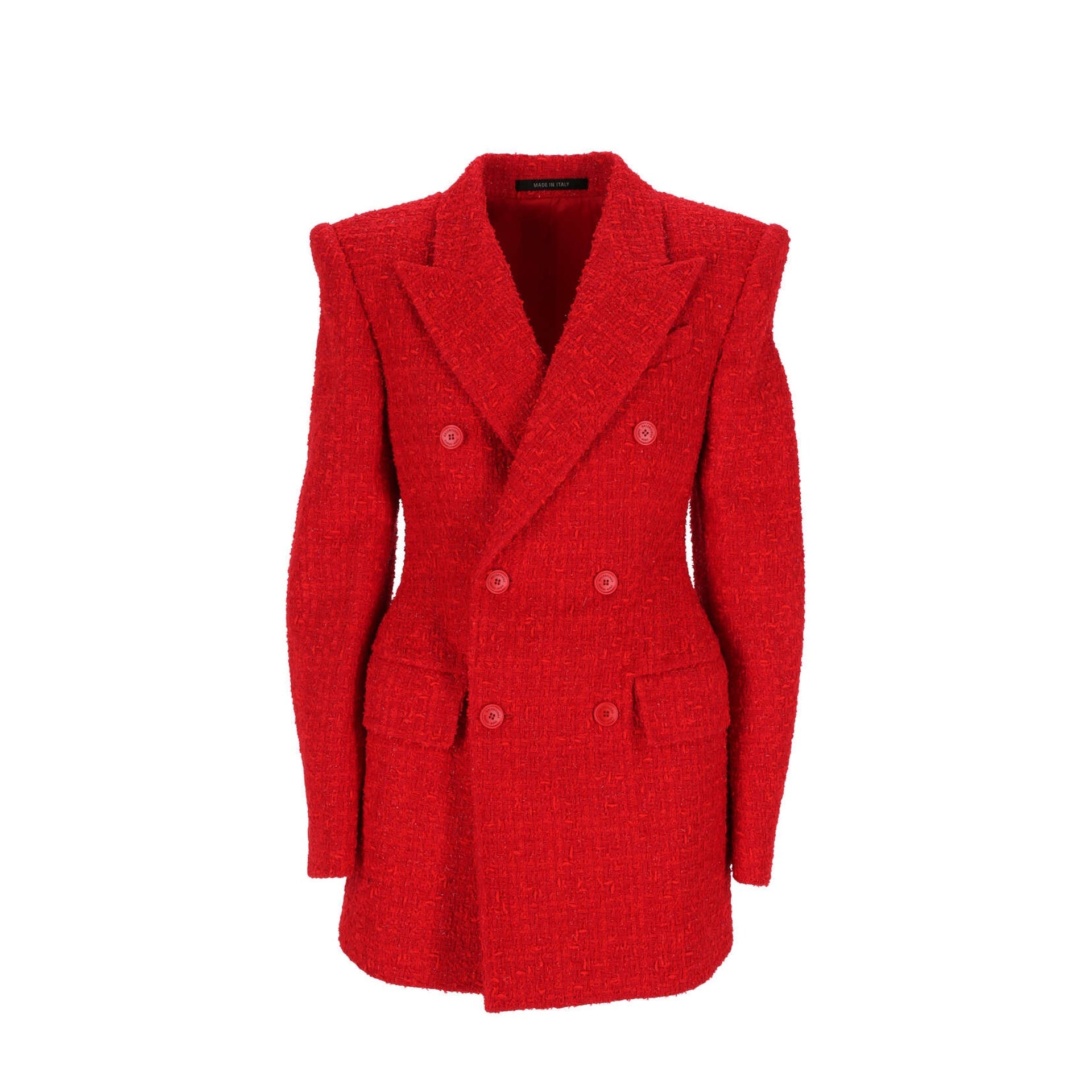 Balenciaga Tweed Blazer Jacket – Siebentaschen