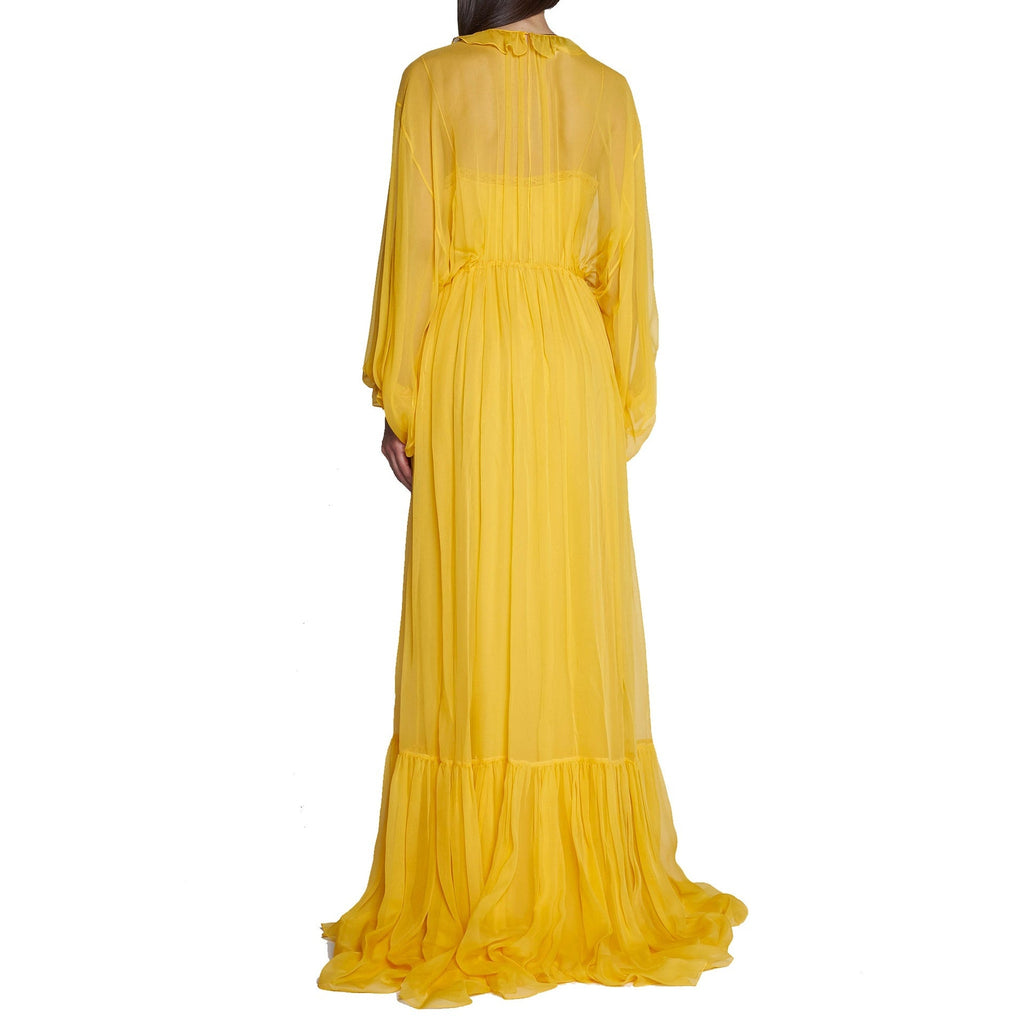 Gucci Silk Long Dress – Siebentaschen