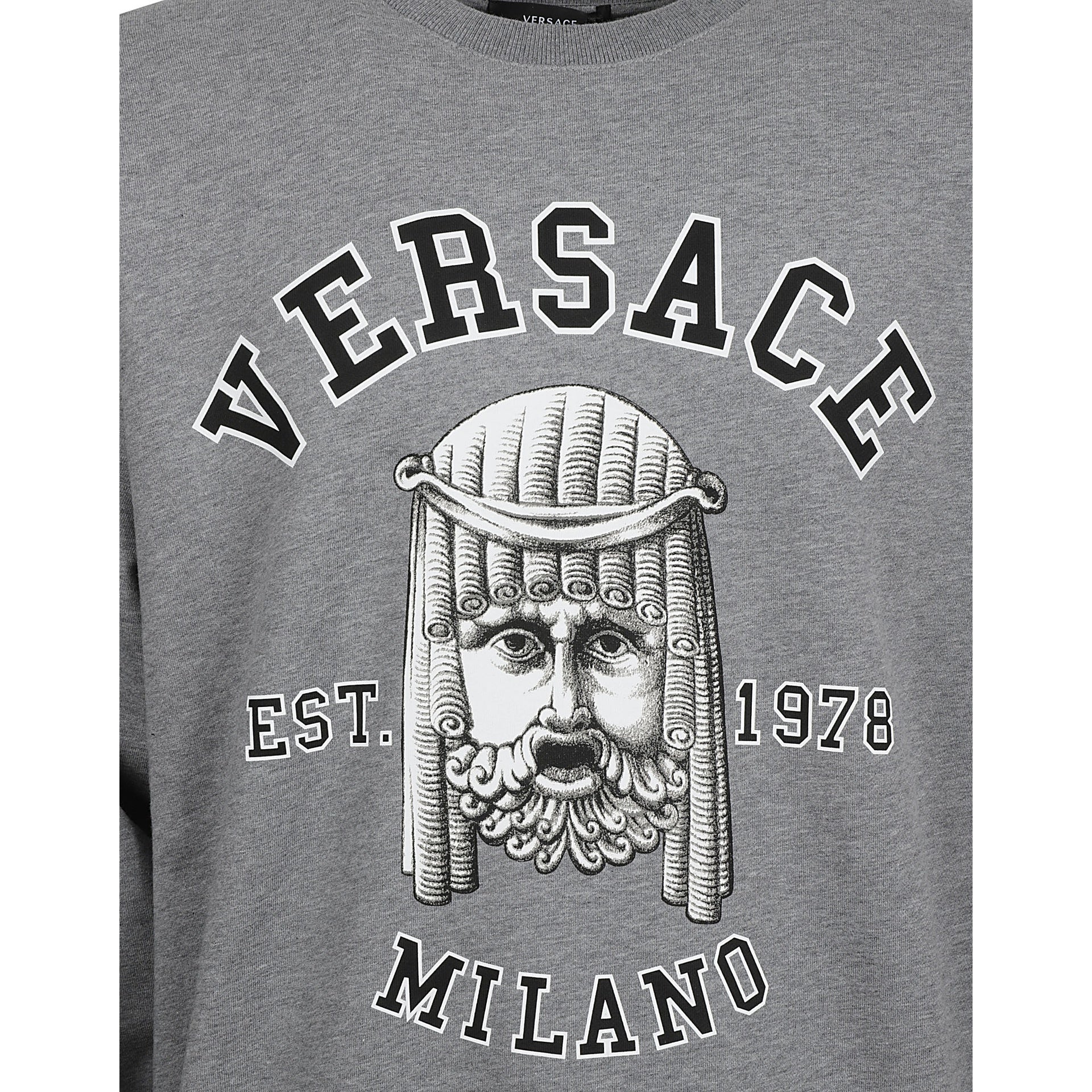 Versace Cotton Crewneck Sweatshirt