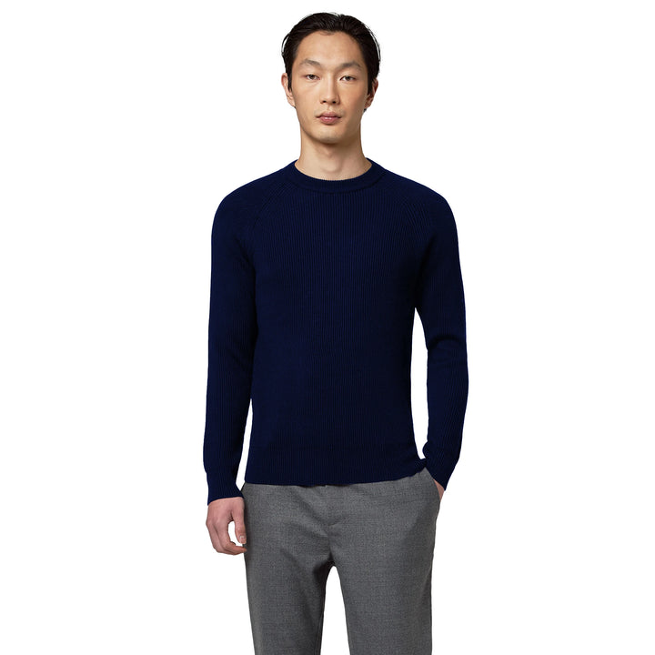 Alpha Studio Sweaters Blue Man
