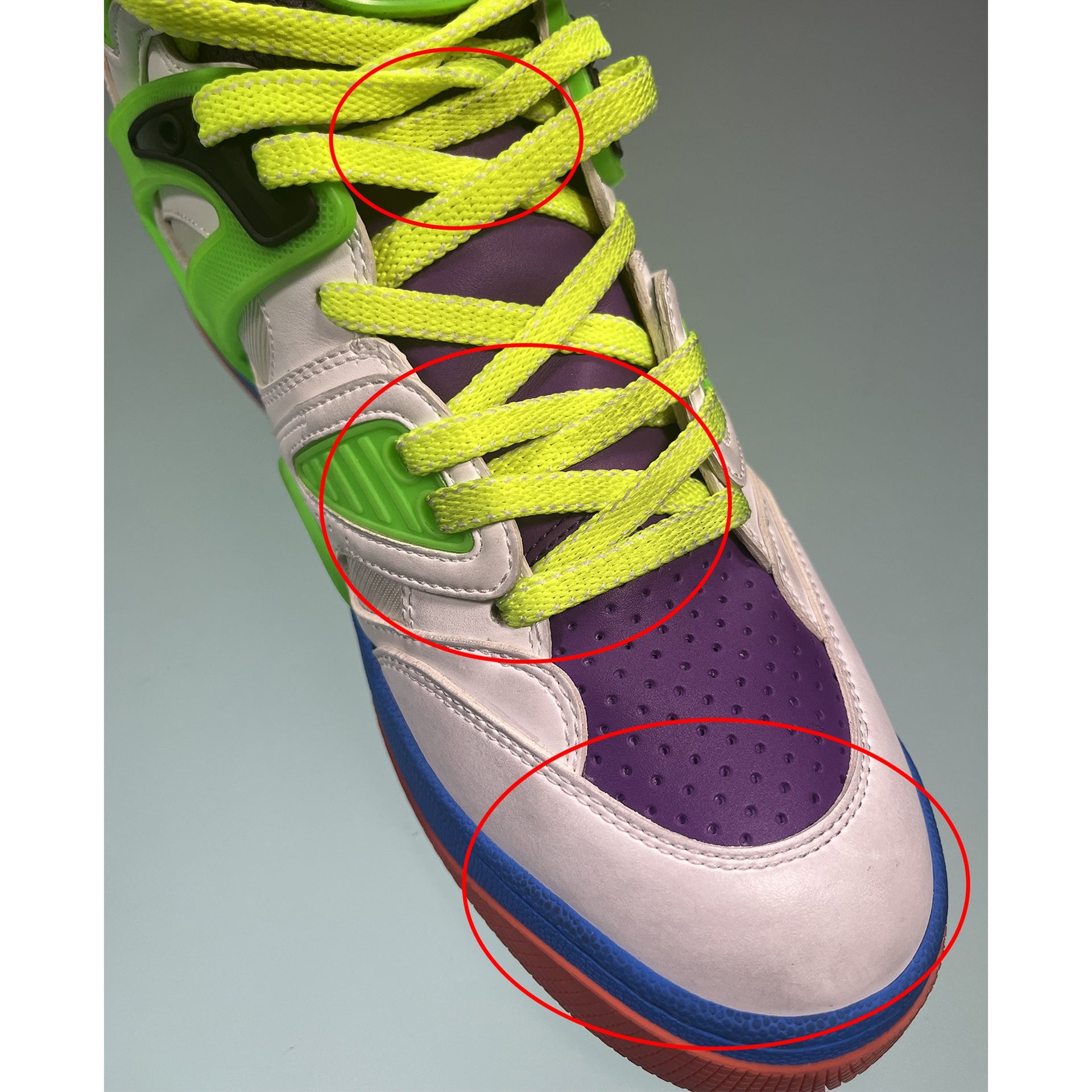 Gucci Leather Basket Sneakers