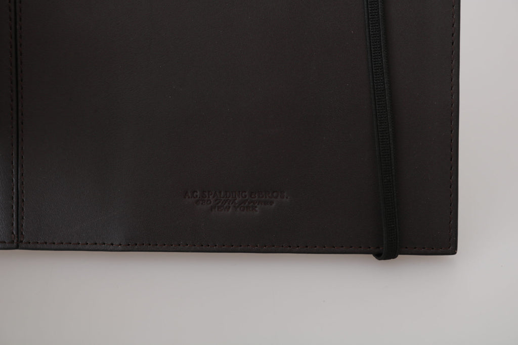 AG Spalding &amp; Bros Elegante Reisepasshülle aus Leder – Schlankes Reiseutensil