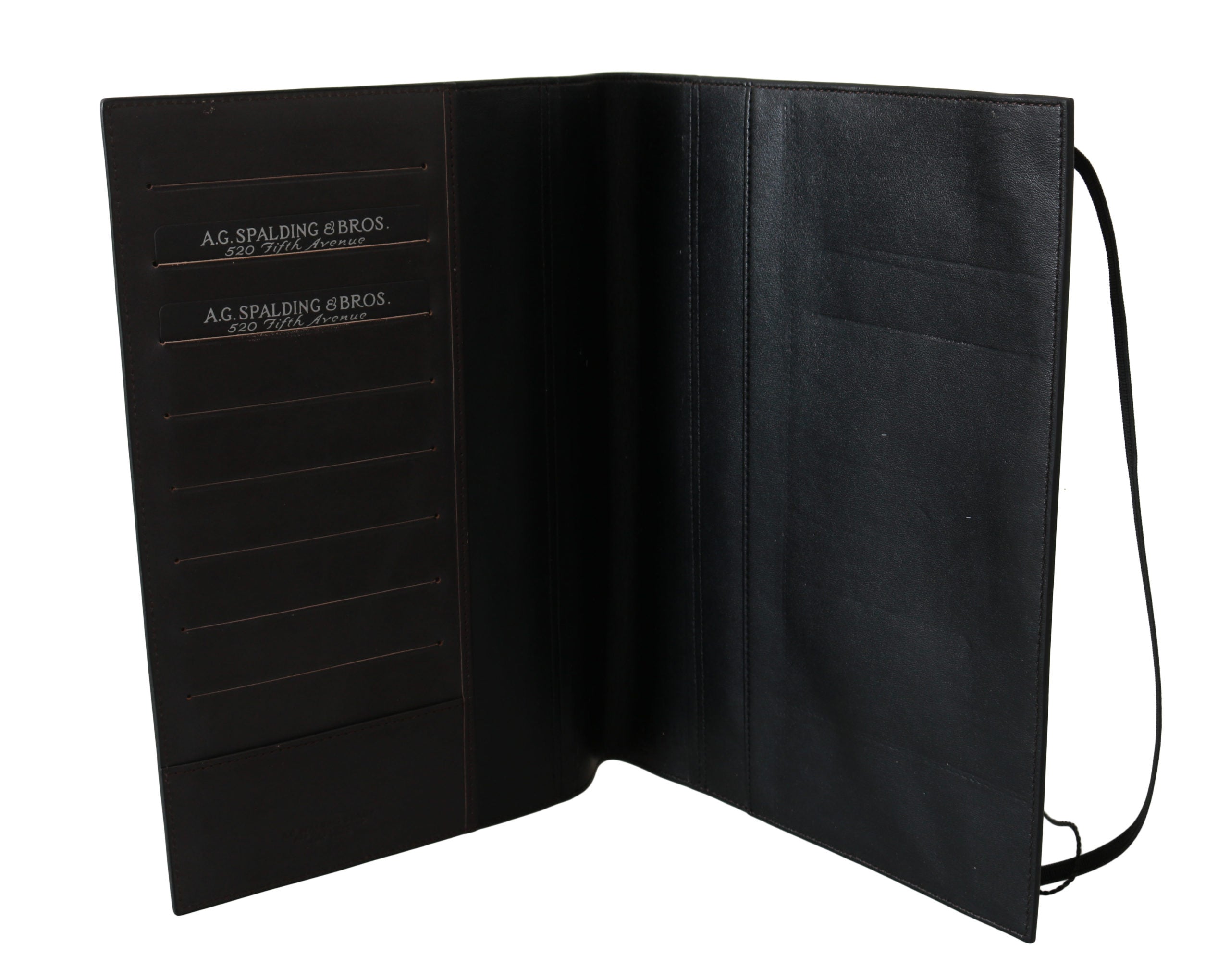 AG Spalding &amp; Bros Elegante Reisepasshülle aus Leder – Schlankes Reiseutensil