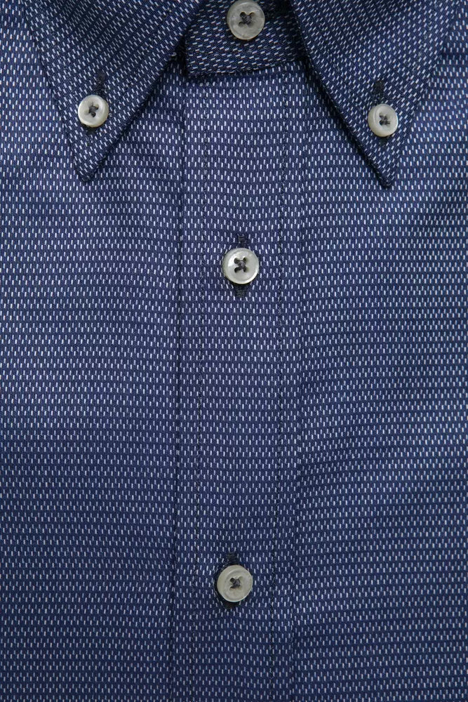 Robert Friedman "Blue Cotton Men's Shirt"