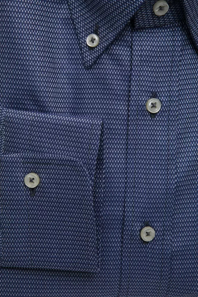 Robert Friedman "Blue Cotton Men's Shirt"