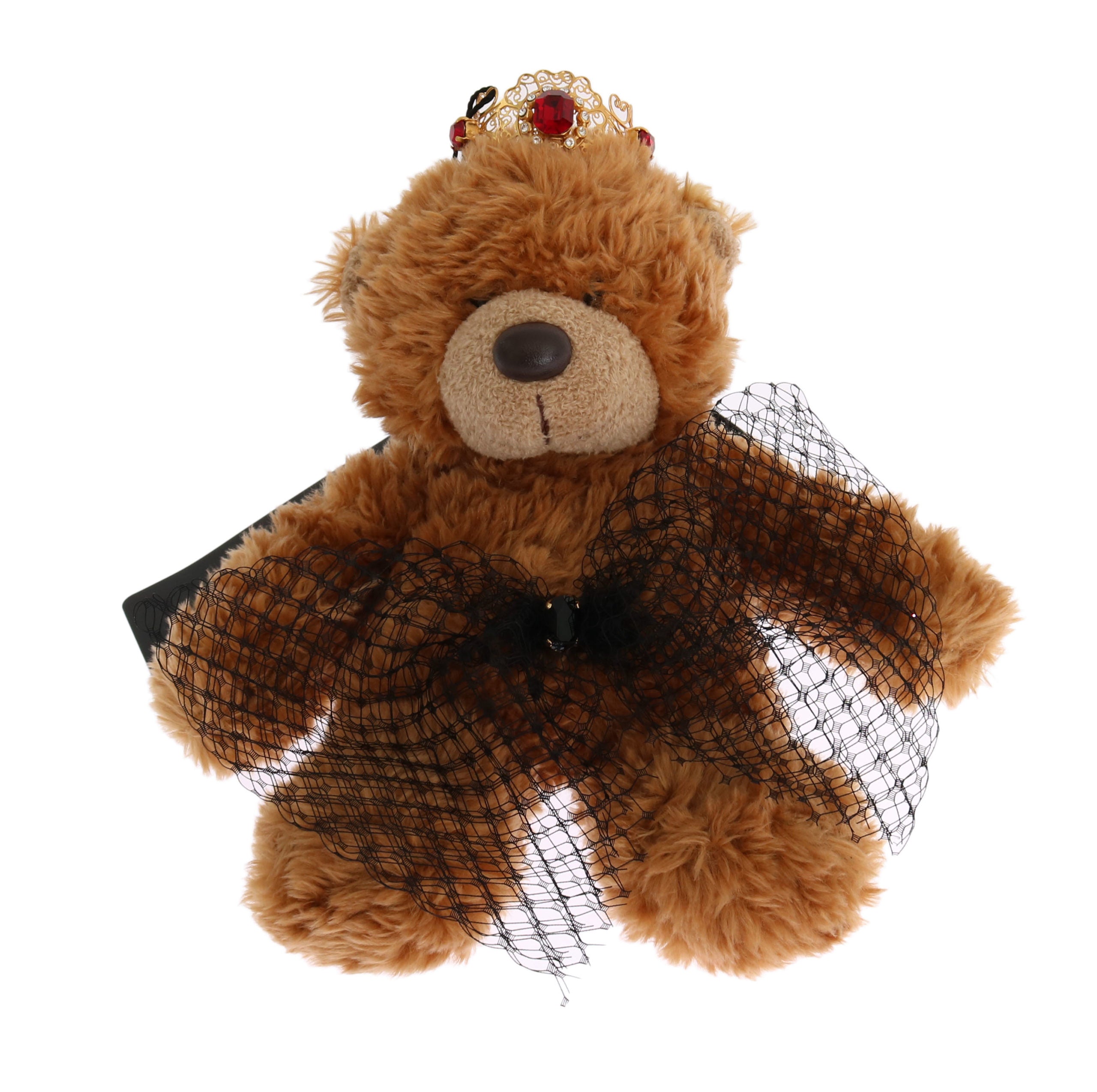 Dolce &amp; Gabbana Teddybär-Haarband mit Kristallkrone