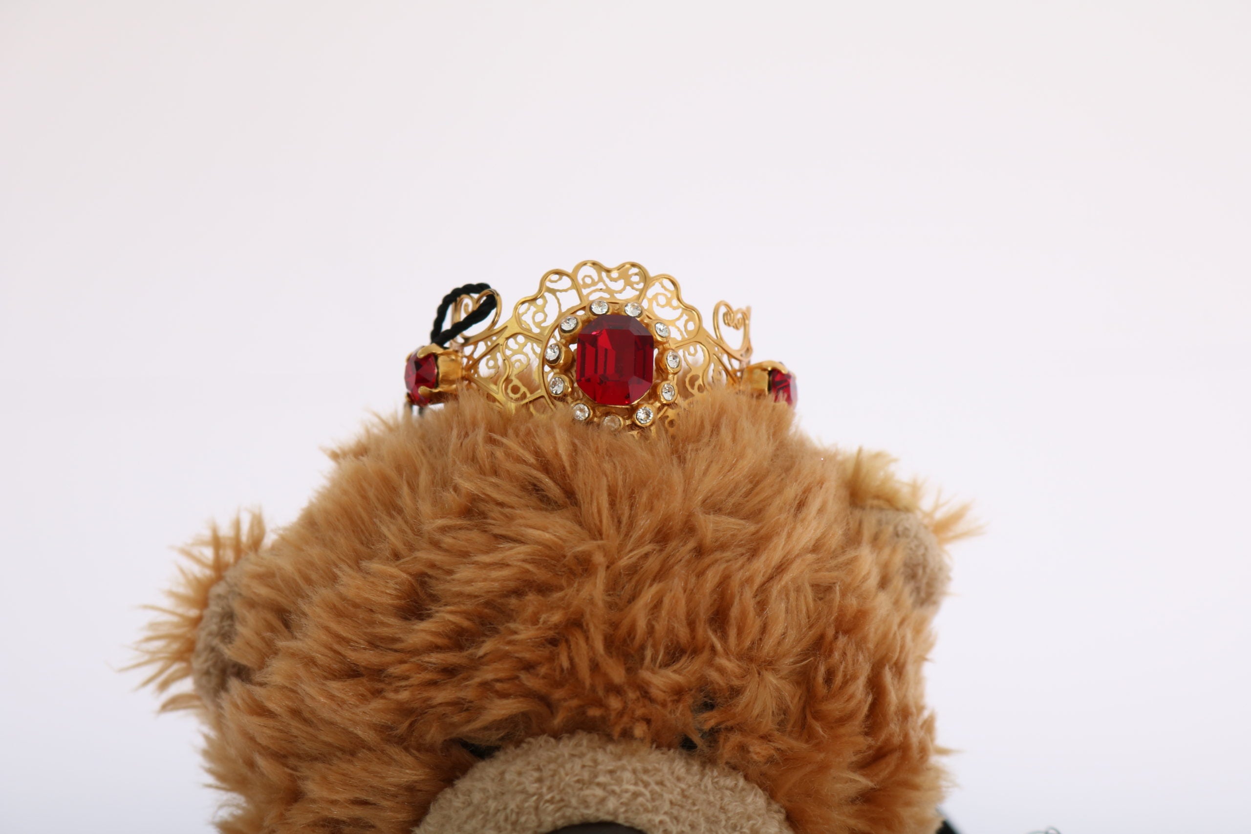 Dolce &amp; Gabbana Teddybär-Haarband mit Kristallkrone