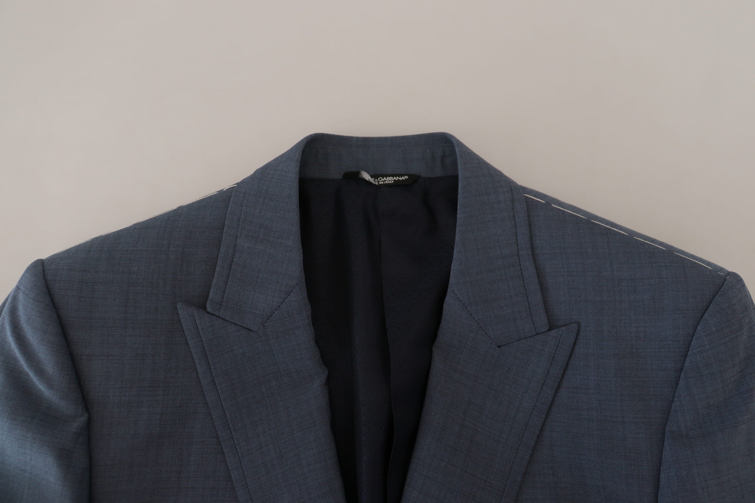 Dolce &amp; Gabbana Eleganter blauer einreihiger Sportblazer