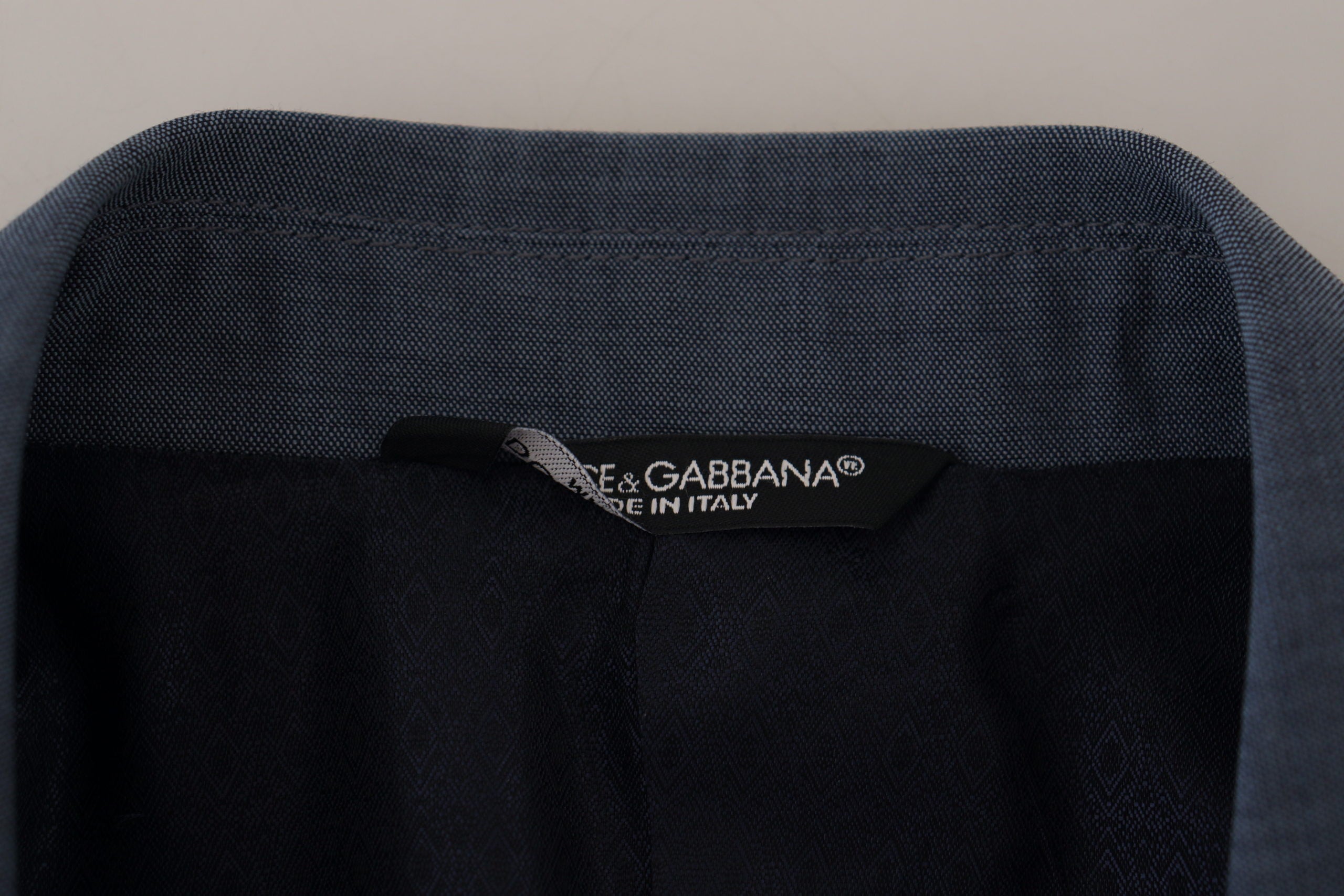 Dolce &amp; Gabbana Eleganter blauer einreihiger Sportblazer