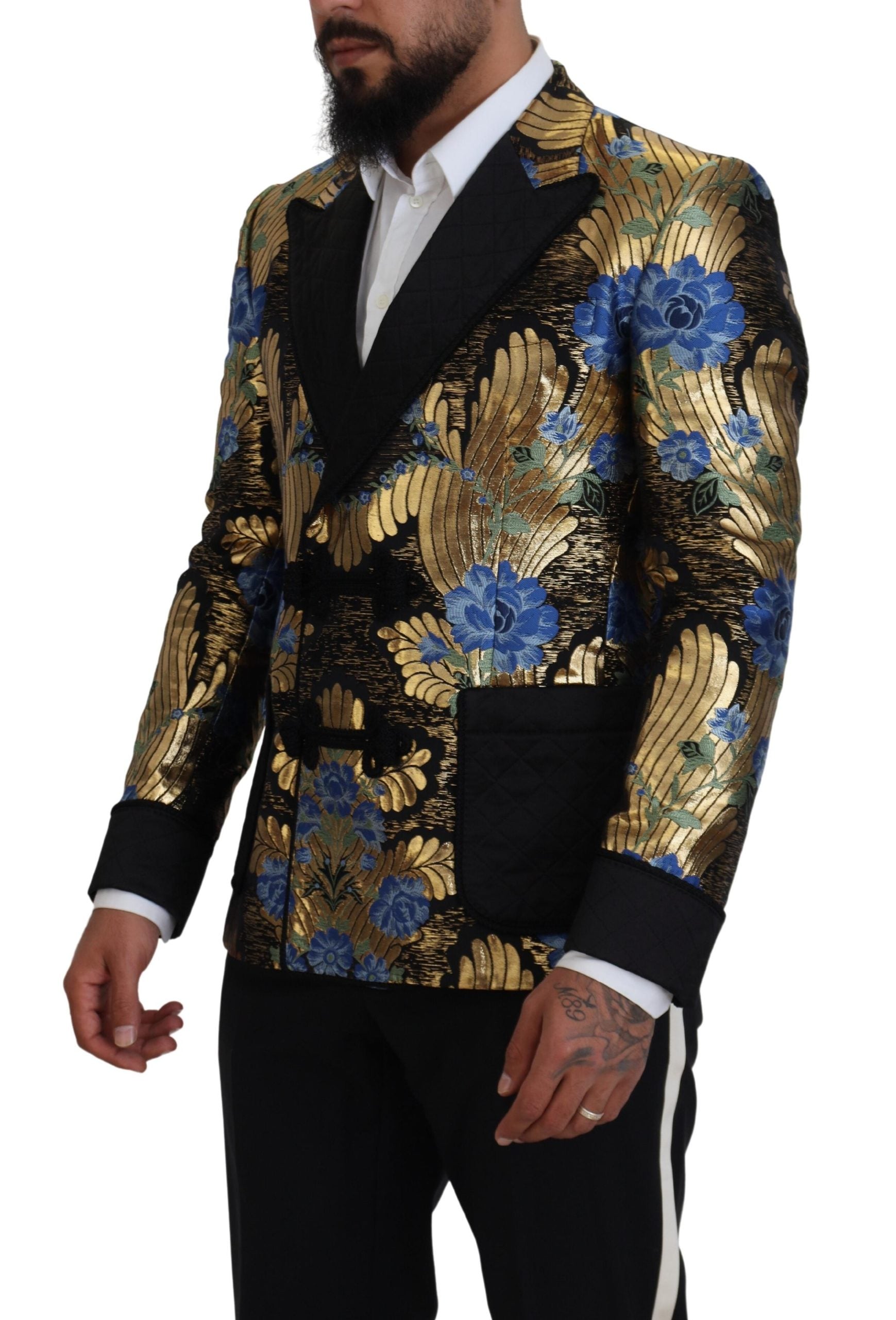 Dolce &amp; Gabbana Eleganter Abend- und Partyblazer mit Blumenmuster