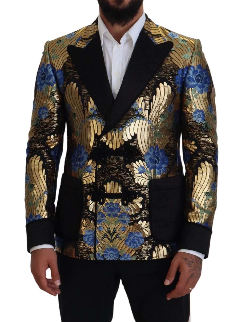 Dolce &amp; Gabbana Eleganter Abend- und Partyblazer mit Blumenmuster