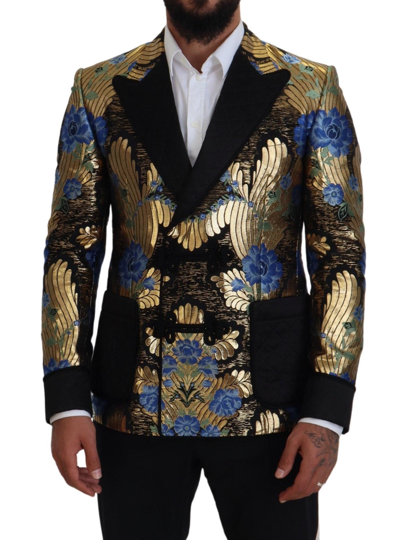 Dolce &amp; Gabbana Eleganter Abend- und Partyblazer mit Blumenmuster