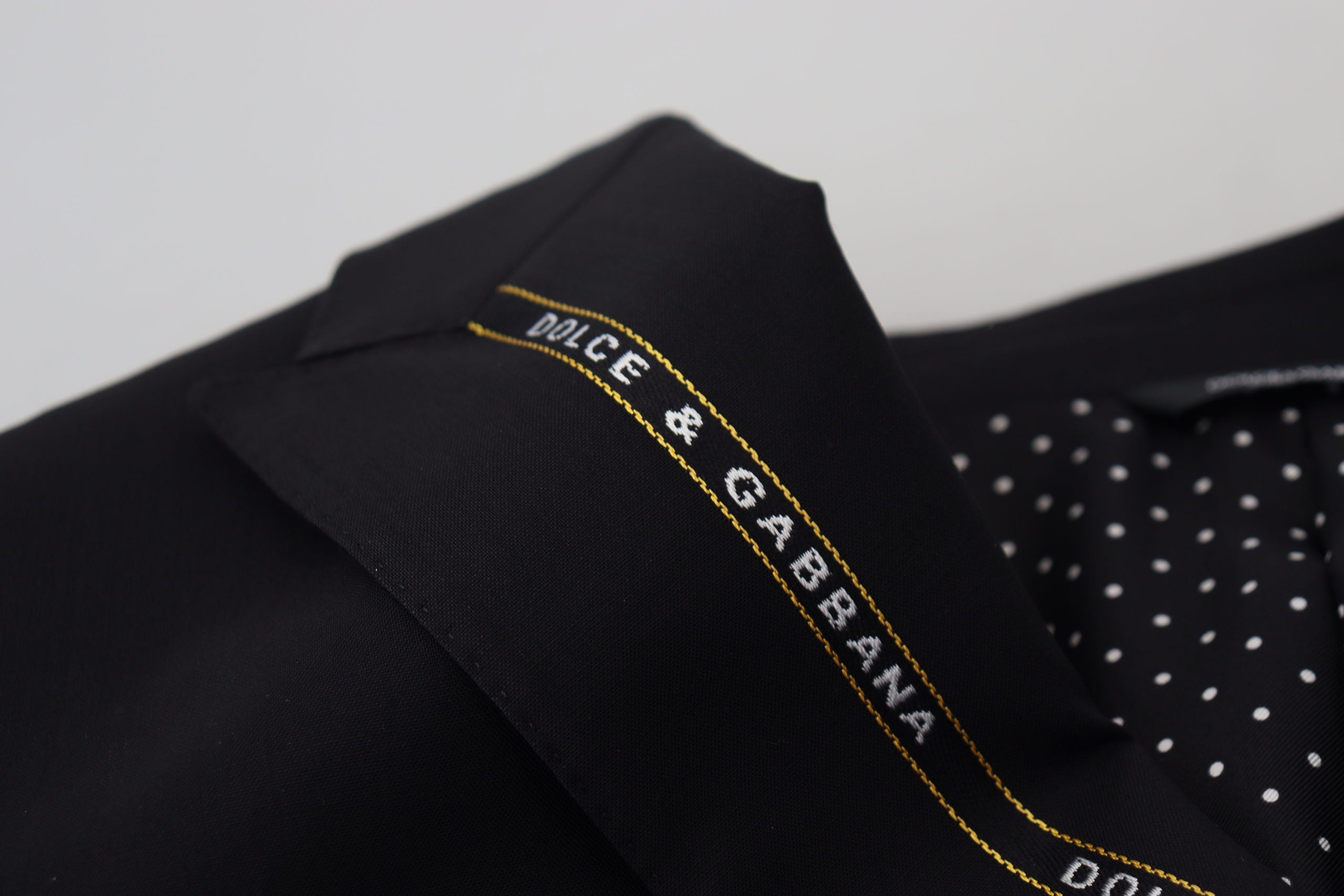 Dolce &amp; Gabbana – Schwarzer einreihiger Blazer im sizilianischen Stil