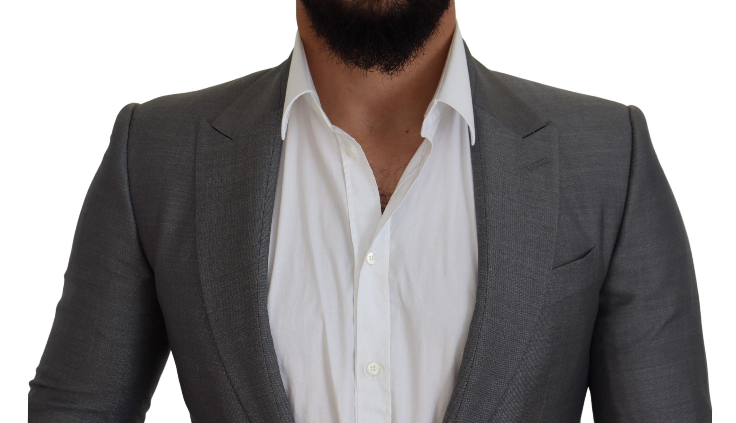 Dolce &amp; Gabbana Elegante hellgraue Sicilia-Blazerjacke