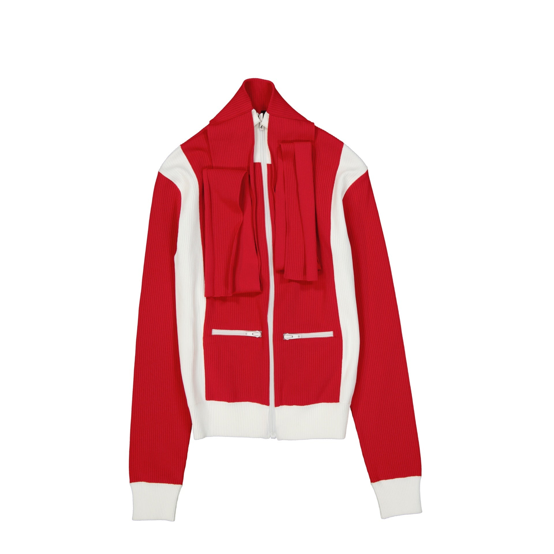 Valentino Zip-Up Cardigan