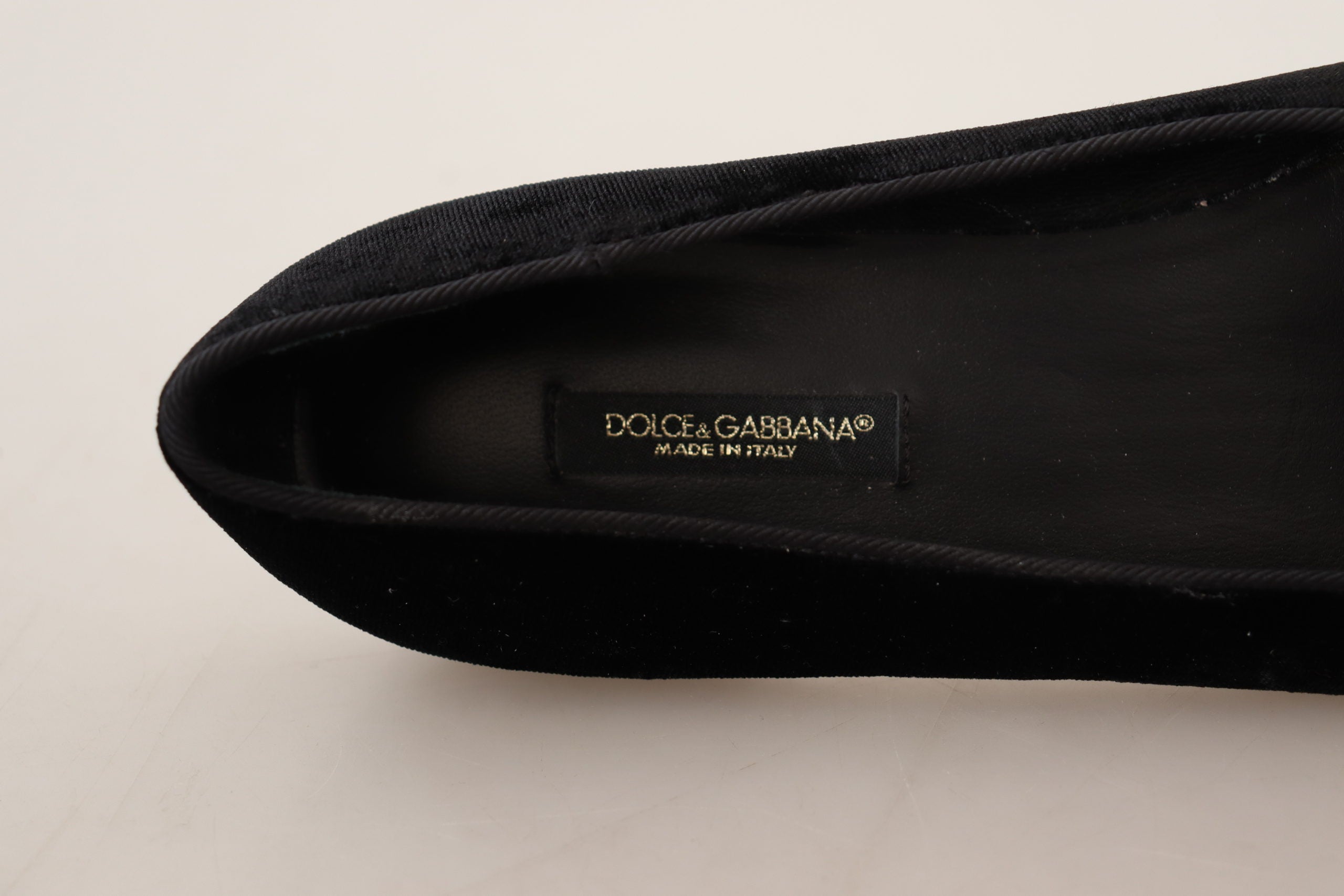 Elegante flache Schuhe aus Lackleder von Dolce &amp; Gabbana