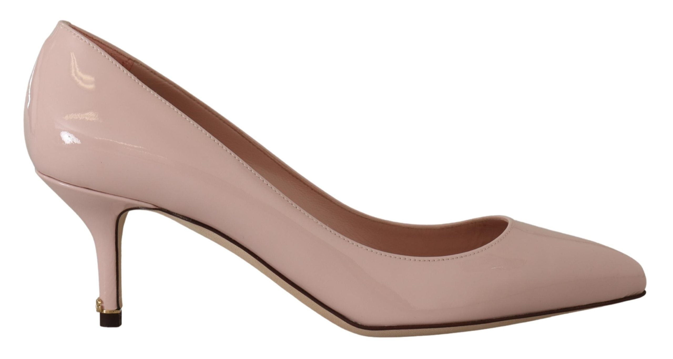 Dolce &amp; Gabbana Elegante Pumps aus Lackleder in Pink