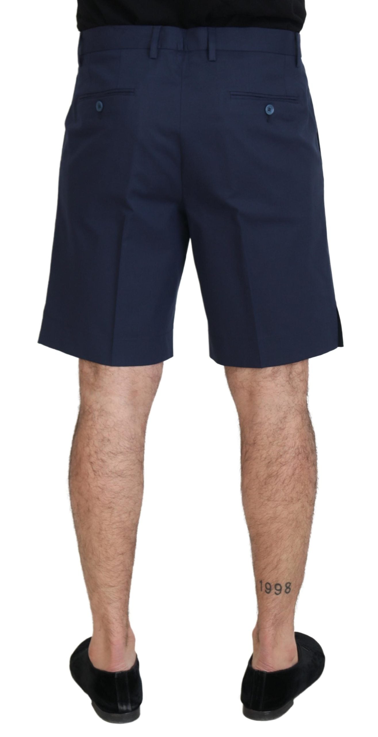 Dolce &amp; Gabbana Elegante blaue Chino-Shorts