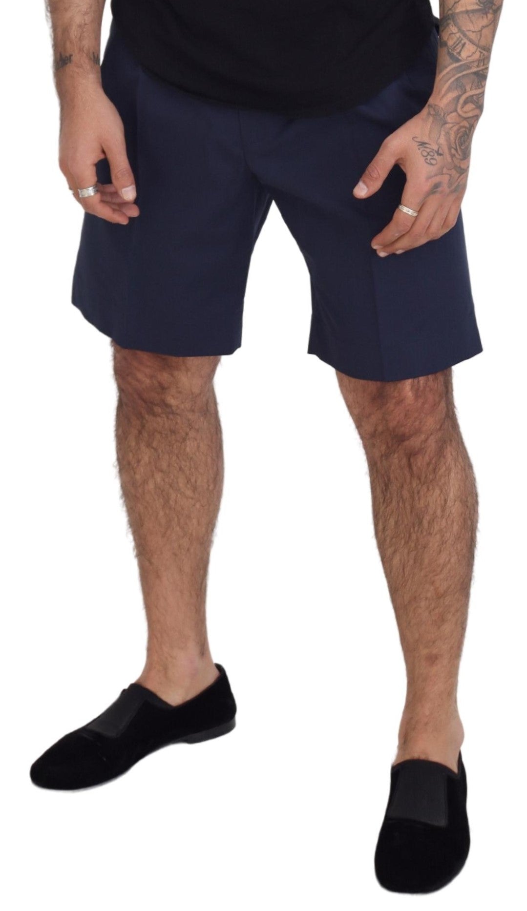 Dolce &amp; Gabbana Elegante blaue Chino-Shorts