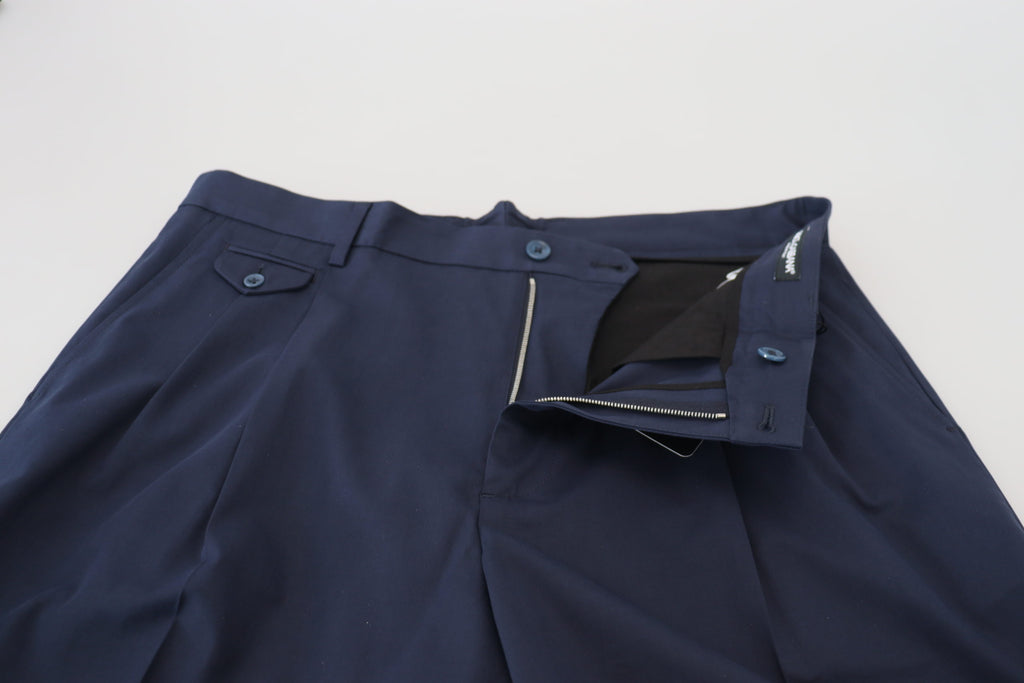 Dolce &amp; Gabbana Elegante blaue Chino-Shorts