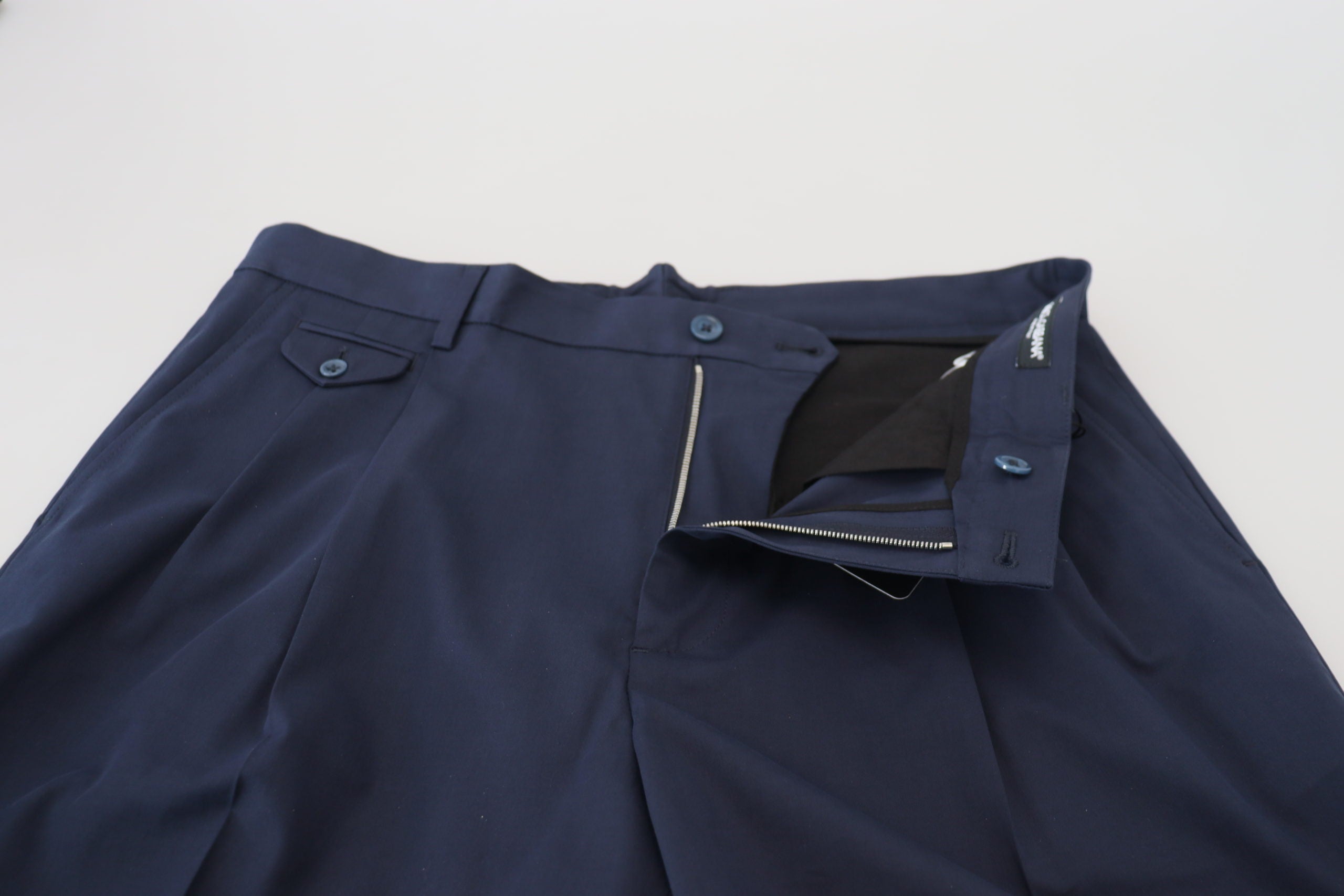 Dolce &amp; Gabbana Elegante blaue Chino-Shorts