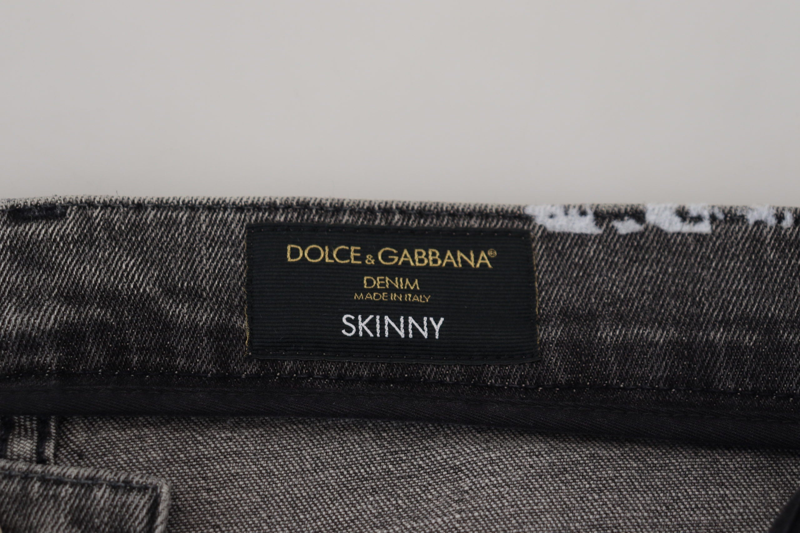 Dolce &amp; Gabbana Mehrfarbiger Tie-Dye-Denim-Spektakel