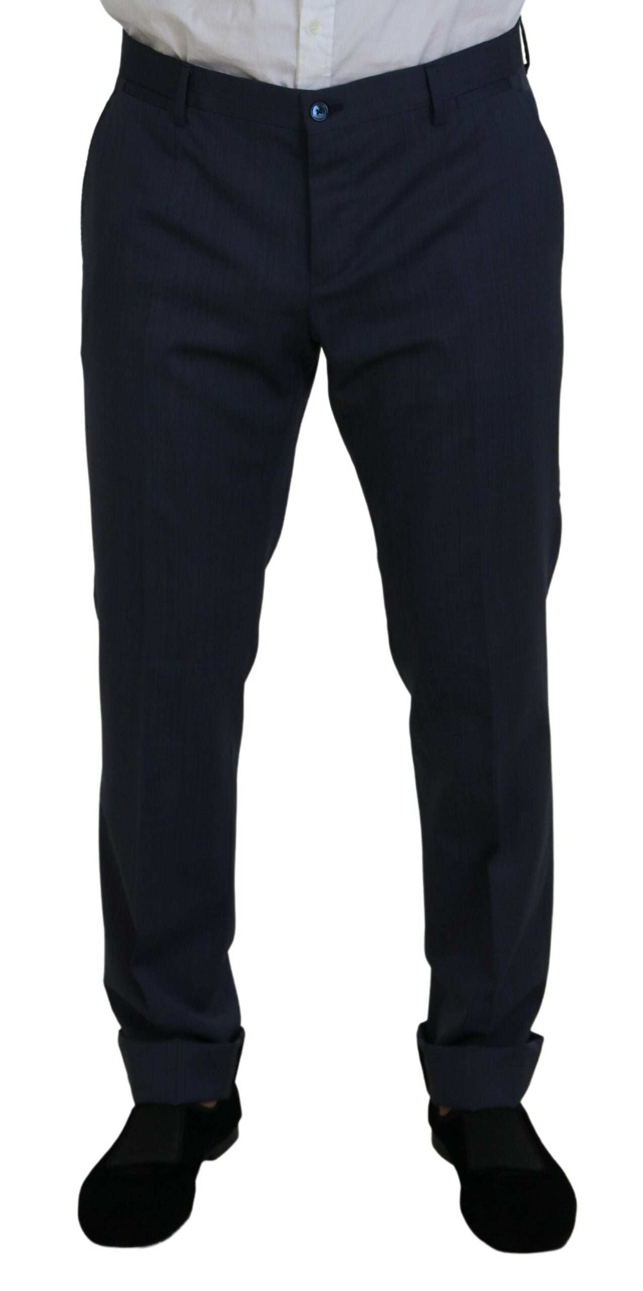 Dolce &amp; Gabbana Eleganter blauer Martini-Anzug für Herren im Slim Fit