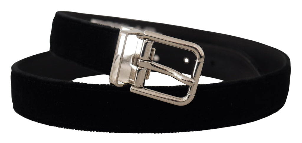 Dolce &amp; Gabbana Eleganter Gürtel aus Ripsleder
