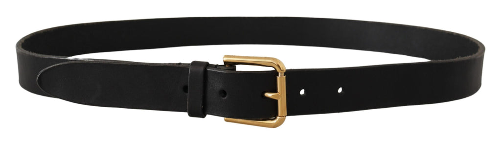 Dolce &amp; Gabbana Eleganter Ledergürtel mit Metallschnalle