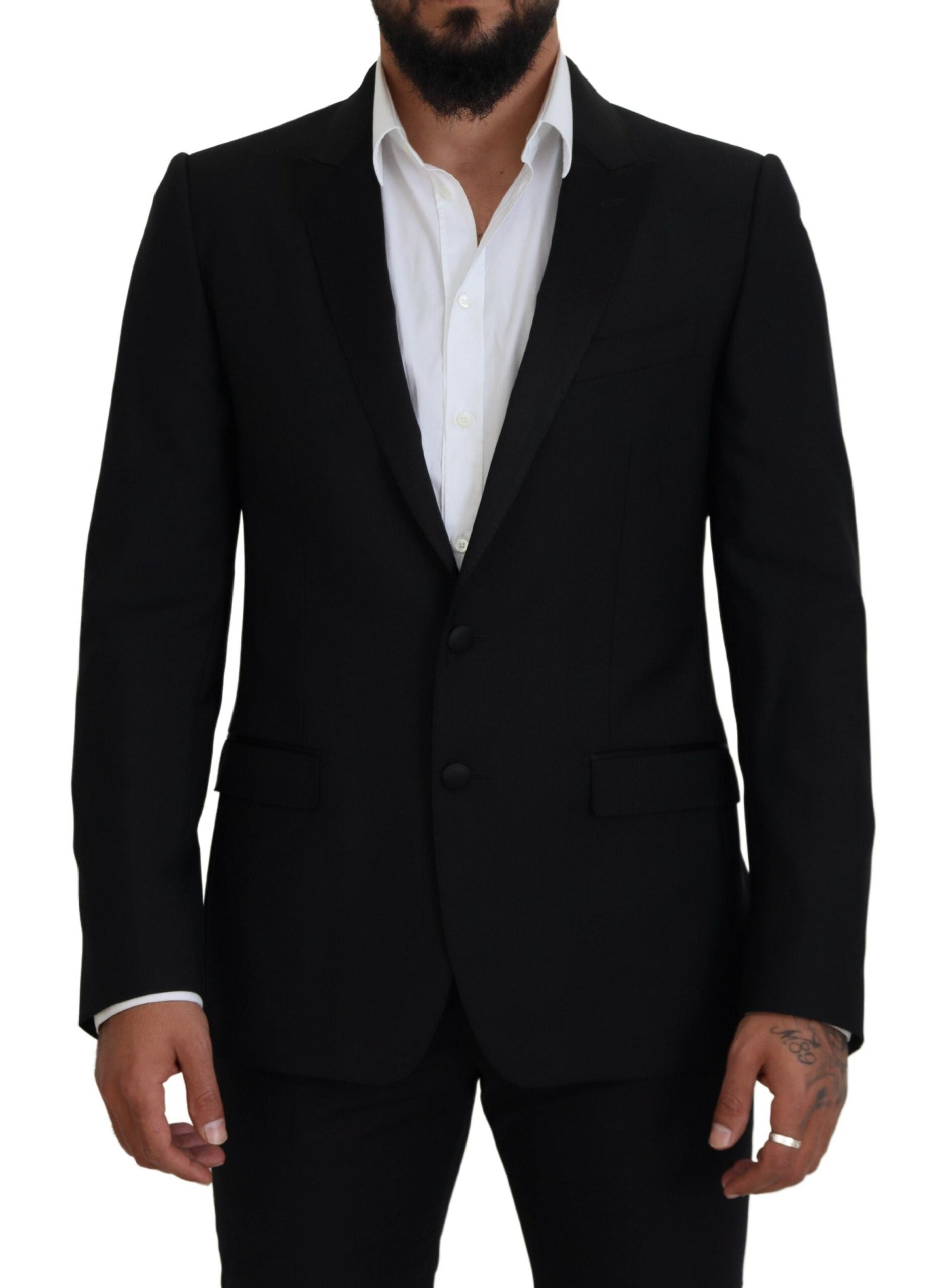Dolce &amp; Gabbana Eleganter schwarzer Martini-Blazer