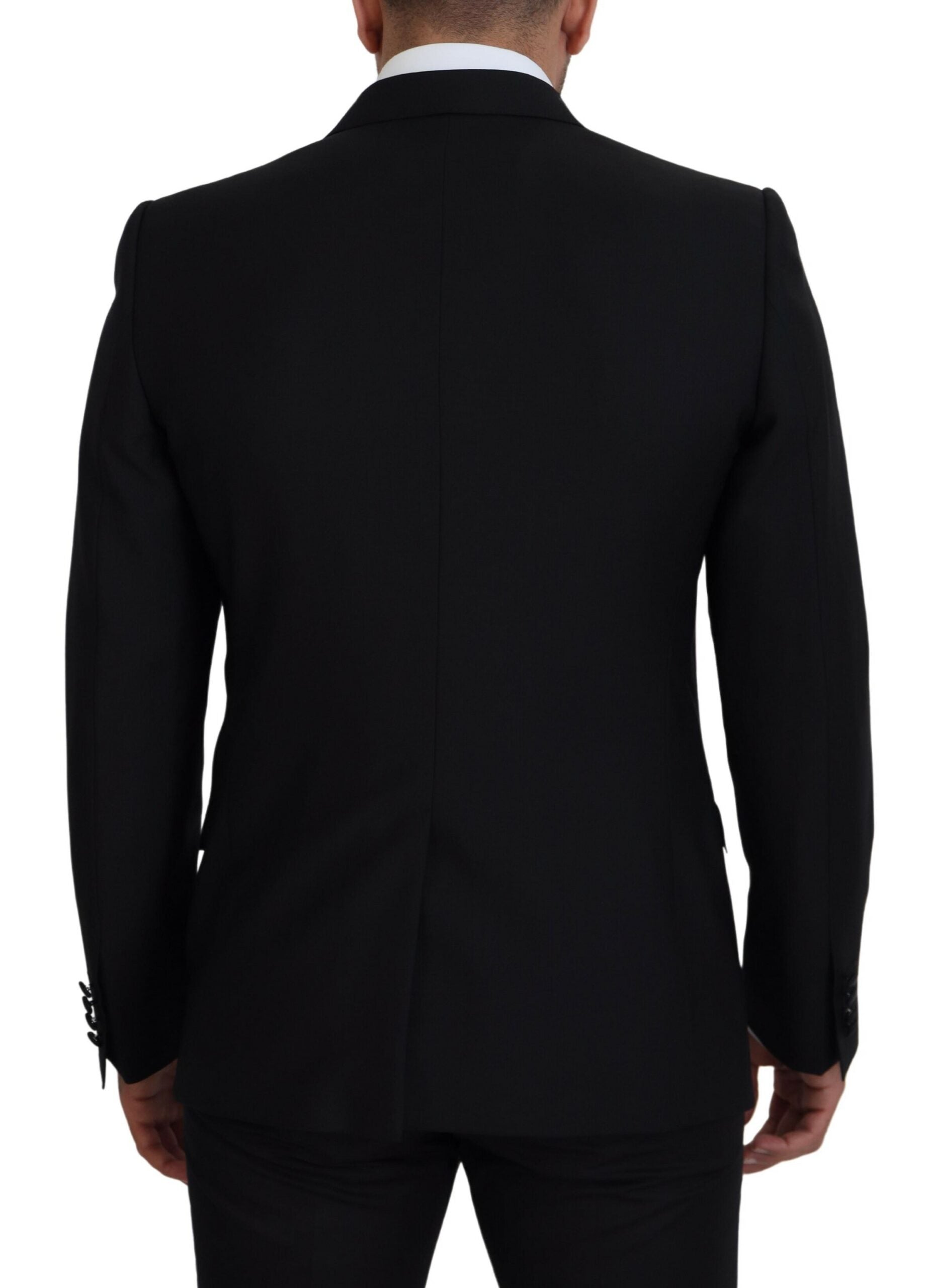 Dolce &amp; Gabbana Eleganter schwarzer Martini-Blazer
