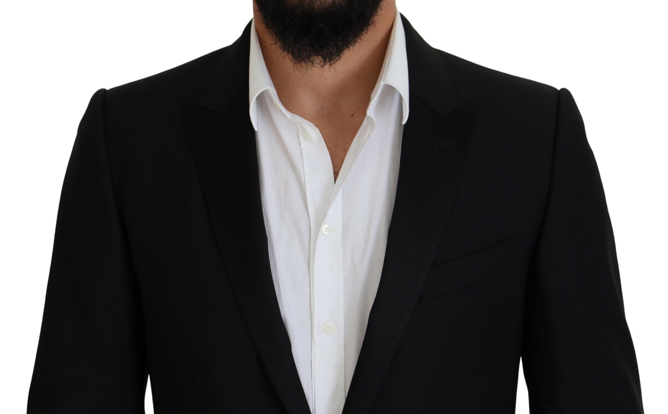 Dolce &amp; Gabbana Eleganter schwarzer Martini-Blazer