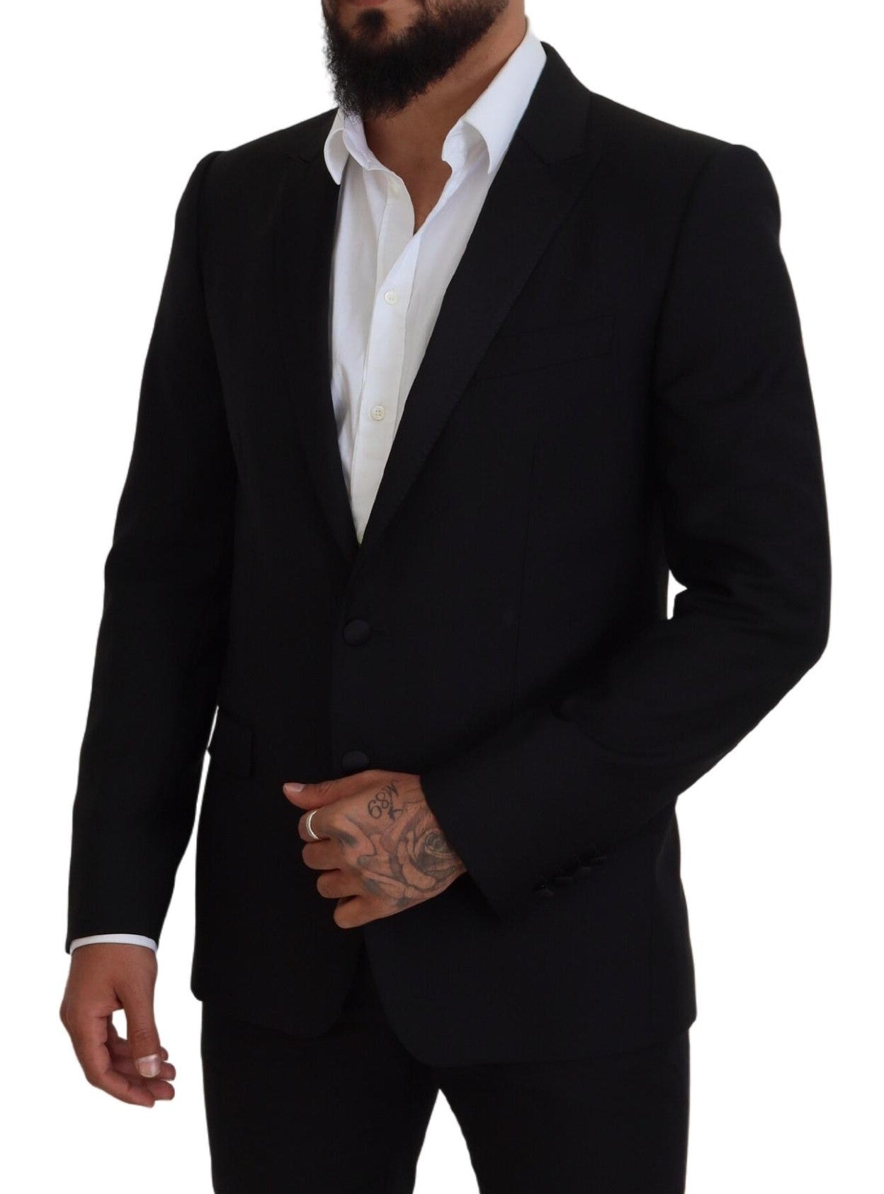 Dolce &amp; Gabbana Eleganter schwarzer Martini-Blazer